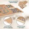 SkyMall 1500 Piece Puzzle Board W/Mat, 27” x 35” Wooden Jigsaw Puzzle Table